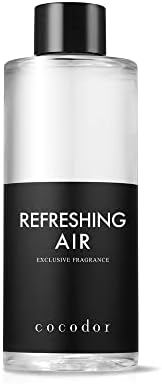 COCODOR Reed Diffuser Oil Refill/White Jasmine/6.7oz(200ml)/1 Pack/Aroma therapy, Home Fragrance, Scented Oils, Oils for Reed Diffuser, Office Décor, Decoration