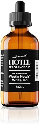Hotel Diffuser Oil Inspired by Westin White Tea - No. 1012 - AirScent Essential Oil Blend - Fragrance Oil Dropper Bottle for Aromatherapy Diffusers and Humidifiers - Hotel Scents