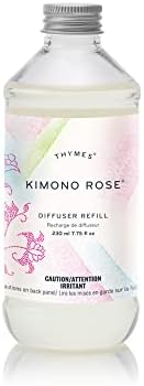 Thymes Frasier Fir Reed Diffuser Oil Refill – Home Fragrance Oil for Diffuser – Holiday Reed Diffuser Refill – Just-Cut Forest Oil Scents for Diffuser – Aromatherapy Diffuser Oils Scents (7.75 fl oz)