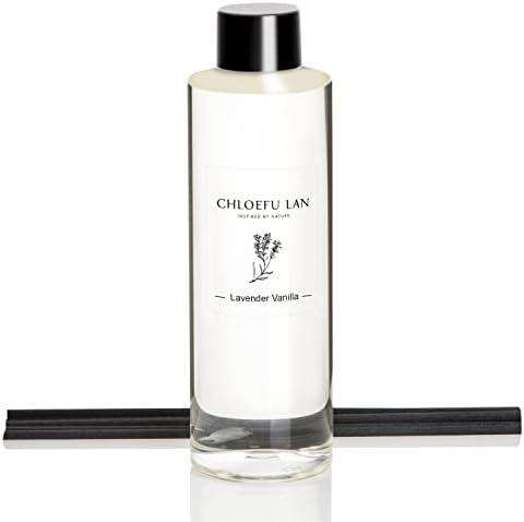 Chloefu LAN Hotel Scented Oil Diffuser Refill 7.05 oz Natural Essential Scented Oil - Best for Aromatherapy, SPA and Home, 0% Alcohol, Unique Blend to Promote Sleep & Relieve Stress