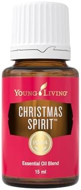 Young Living Christmas Spirit Essential Oil | Use with Essential Oil Diffuser | Add to Spray Bottle to Spritz on Christmas Tree, Clothes, or The Home | Perfect Home Essentials for The Holidays