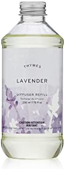 Thymes Frasier Fir Reed Diffuser Oil Refill – Home Fragrance Oil for Diffuser – Holiday Reed Diffuser Refill – Just-Cut Forest Oil Scents for Diffuser – Aromatherapy Diffuser Oils Scents (7.75 fl oz)