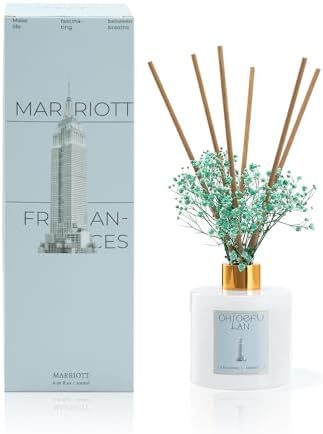Chloefu LAN Hotel Scented Oil Diffuser Refill 7.05 oz Natural Essential Scented Oil - Best for Aromatherapy, SPA and Home, 0% Alcohol, Unique Blend to Promote Sleep & Relieve Stress