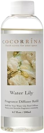 COCORRÍNA Reed Diffuser Refill - Cashmere Vanilla 6.7 oz. Scented Oil for Reed Diffuser Home Fragrance for Bedroom, Bathroom Home Decor