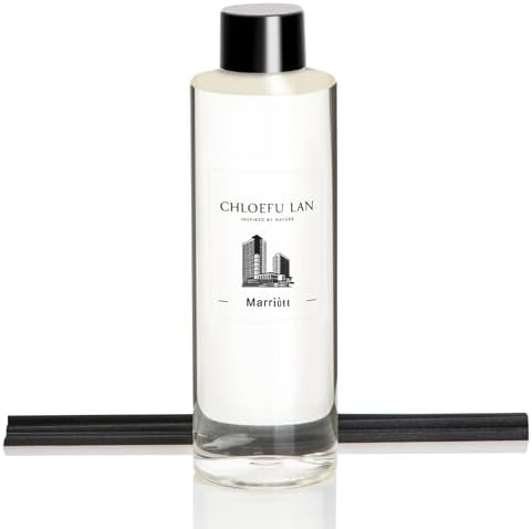 Chloefu LAN Hotel Scented Oil Diffuser Refill 7.05 oz Natural Essential Scented Oil - Best for Aromatherapy, SPA and Home, 0% Alcohol, Unique Blend to Promote Sleep & Relieve Stress