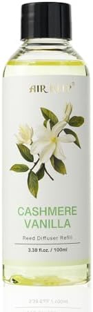 Airkeep Reed Diffuser Oil Refill/Clean Linen/3.38oz(100ml/1 Pack/Scented Oil Refill for Reed Diffuser Home Fragrance for Bedroom, Bathroom Office Home Decor
