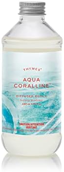 Thymes Frasier Fir Reed Diffuser Oil Refill – Home Fragrance Oil for Diffuser – Holiday Reed Diffuser Refill – Just-Cut Forest Oil Scents for Diffuser – Aromatherapy Diffuser Oils Scents (7.75 fl oz)
