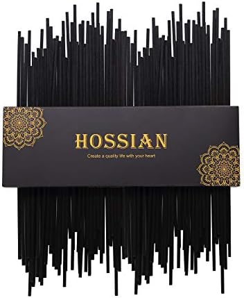 HOSSIAN 100PCS Reed Diffuser Sticks-Natural Rattan Wood Sticks Reed diffusers-Reed Sticks-Replacement for Aroma Fragrance reeds for Essential Oil Diffusers Refills