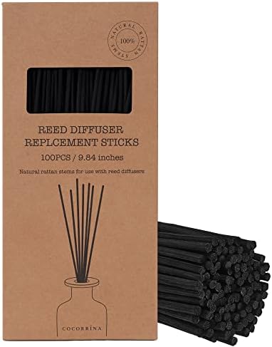COCORRÍNA Reed Diffuser Refill - Cashmere Vanilla 6.7 oz. Scented Oil for Reed Diffuser Home Fragrance for Bedroom, Bathroom Home Decor