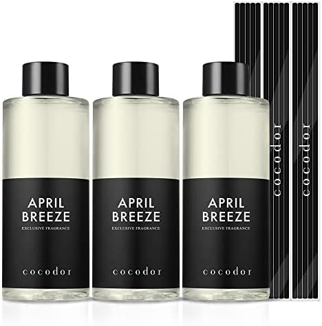 COCODOR Reed Diffuser Oil Refill/White Jasmine/6.7oz(200ml)/1 Pack/Aroma therapy, Home Fragrance, Scented Oils, Oils for Reed Diffuser, Office Décor, Decoration