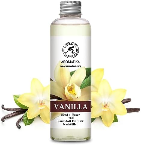Lemongrass Diffuser Refill 34 Fl Oz (2x17 Fl Oz) - Fresh & Long Lasting Fragrance - Refill with Natural Essential Lemongrass Oil - for Aromatherapy - Spa - Home - Reed Diffuser Oil Refill Lemongrass