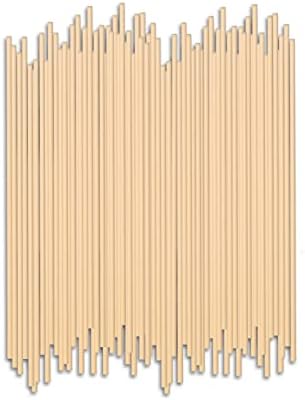 HOSSIAN 100PCS Reed Diffuser Sticks-Natural Rattan Wood Sticks Reed diffusers-Reed Sticks-Replacement for Aroma Fragrance reeds for Essential Oil Diffusers Refills