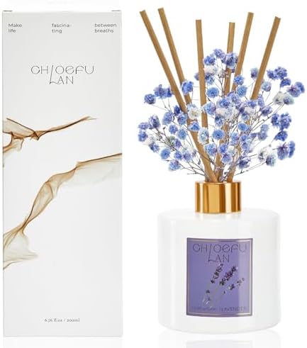 Chloefu LAN Hotel Scented Oil Diffuser Refill 7.05 oz Natural Essential Scented Oil - Best for Aromatherapy, SPA and Home, 0% Alcohol, Unique Blend to Promote Sleep & Relieve Stress