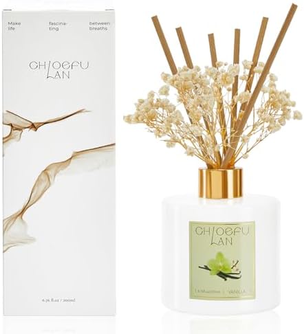 Chloefu LAN Hotel Scented Oil Diffuser Refill 7.05 oz Natural Essential Scented Oil - Best for Aromatherapy, SPA and Home, 0% Alcohol, Unique Blend to Promote Sleep & Relieve Stress