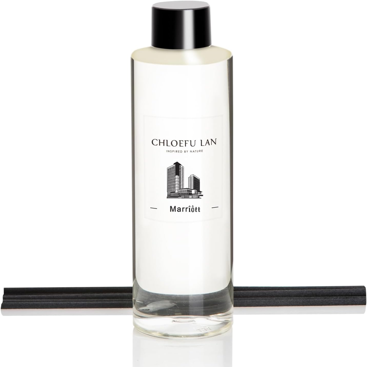 Chloefu LAN Hotel Scented Oil Diffuser Refill 7.05 oz Natural Essential Scented Oil - Best for Aromatherapy, SPA and Home, 0% Alcohol, Unique Blend to Promote Sleep & Relieve Stress