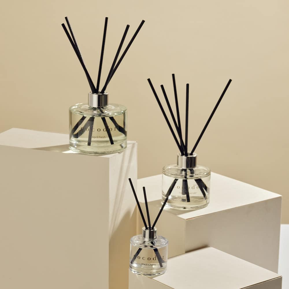 COCODOR Reed Diffuser Oil Refill/White Jasmine/6.7oz(200ml)/1 Pack/Aroma therapy, Home Fragrance, Scented Oils, Oils for Reed Diffuser, Office Décor, Decoration