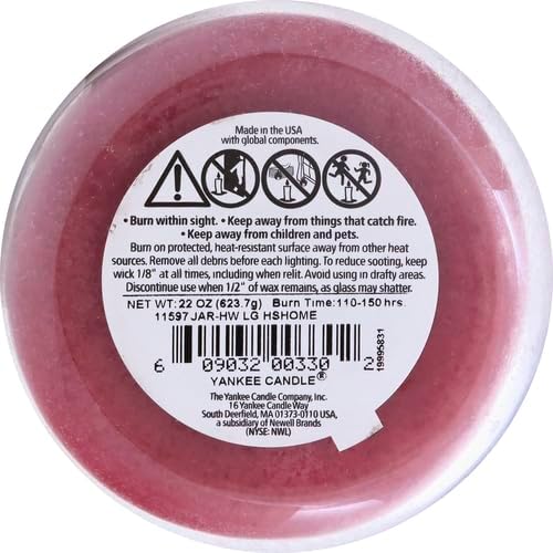 Yankee Candle | Home Sweet Home Scented, Classic 22oz Large Jar Single Wick Candle, Over 110 Hours of Burn Time