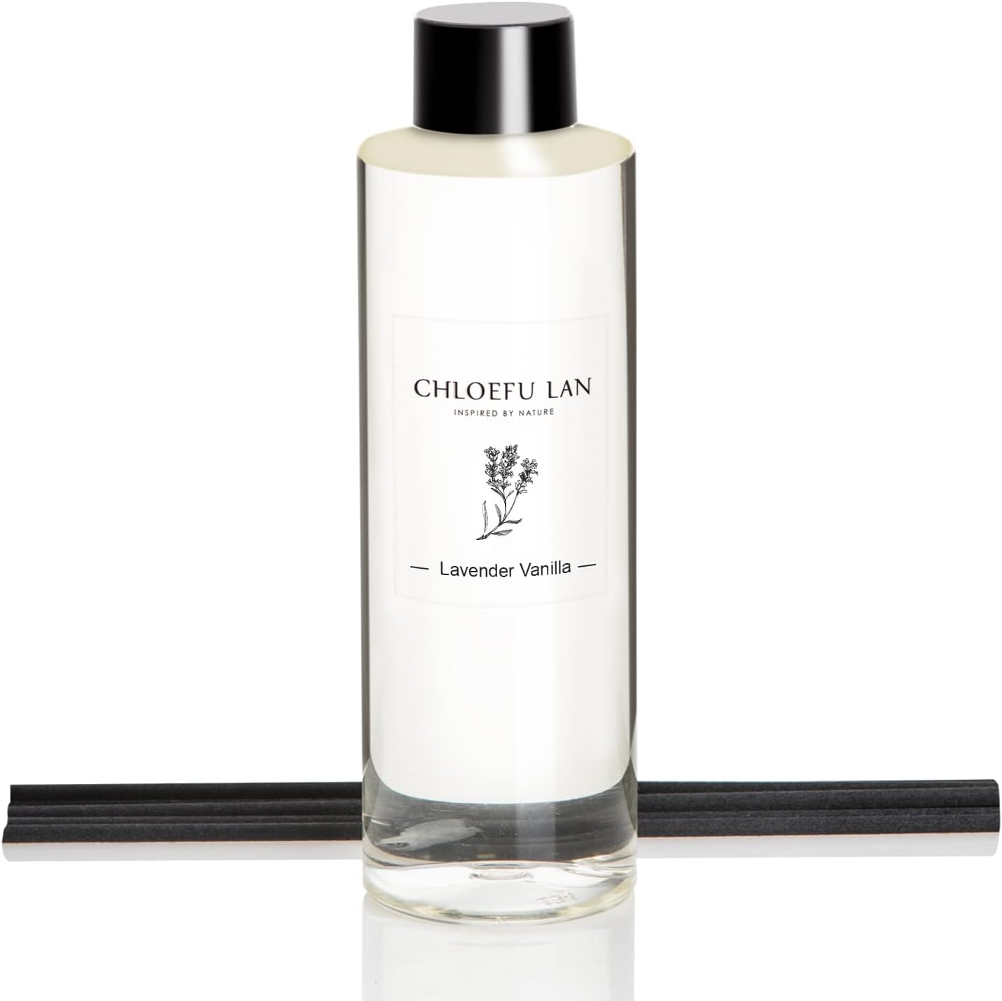 Chloefu LAN Hotel Scented Oil Diffuser Refill 7.05 oz Natural Essential Scented Oil - Best for Aromatherapy, SPA and Home, 0% Alcohol, Unique Blend to Promote Sleep & Relieve Stress