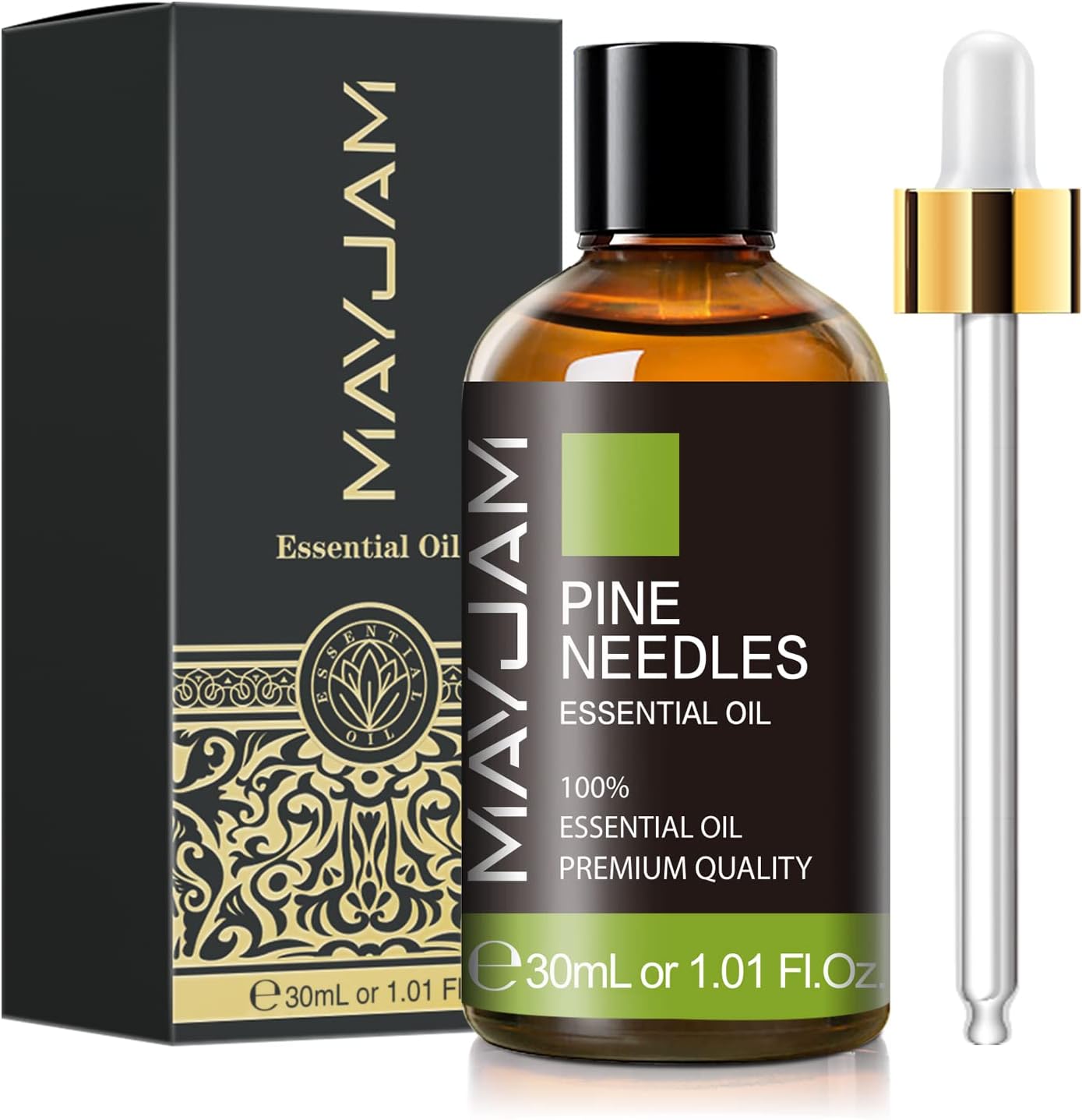 MAYJAM Essential Oil for Diffusers, Essential Oil with Premium Glass Dropper