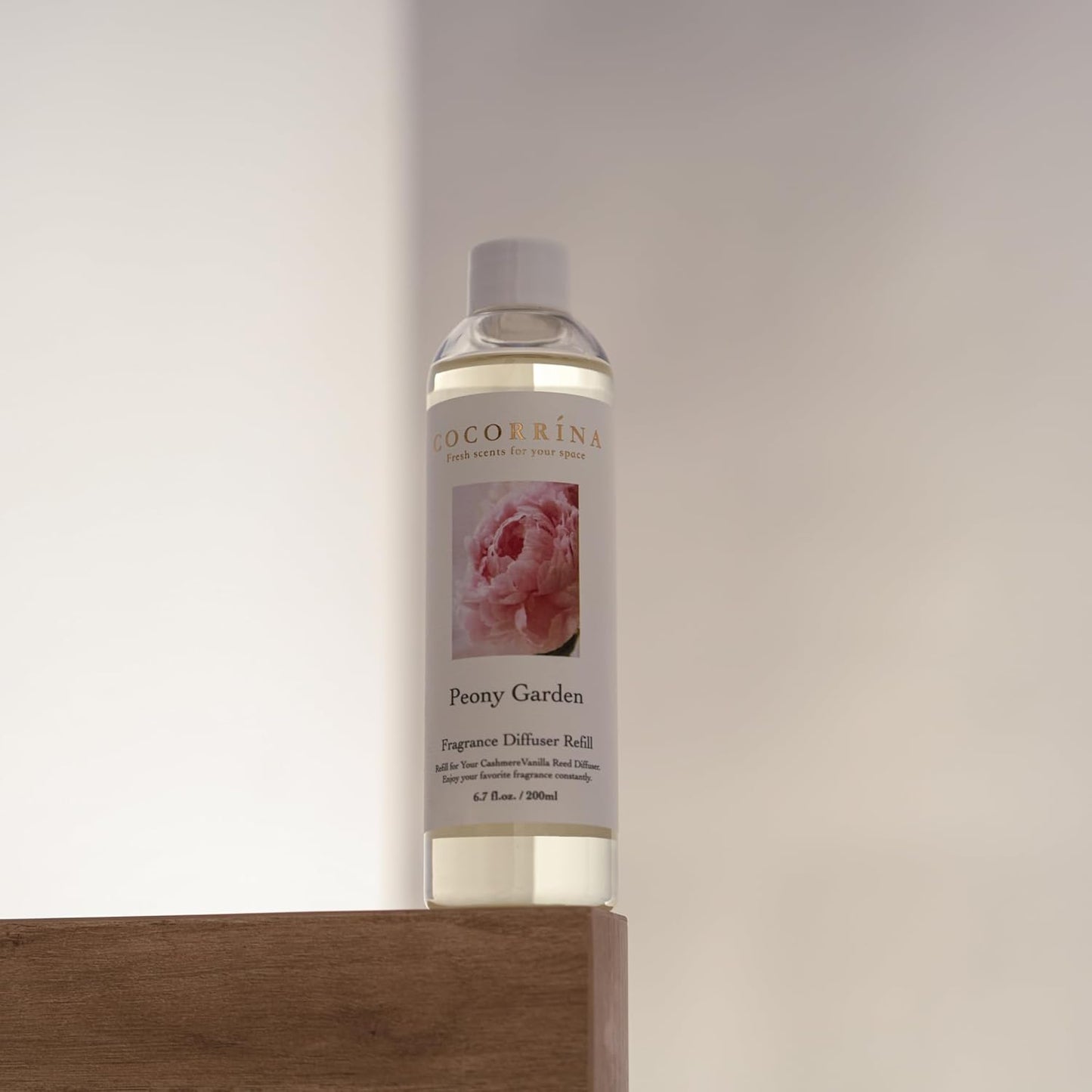 COCORRÍNA Reed Diffuser Refill - Cashmere Vanilla 6.7 oz. Scented Oil for Reed Diffuser Home Fragrance for Bedroom, Bathroom Home Decor