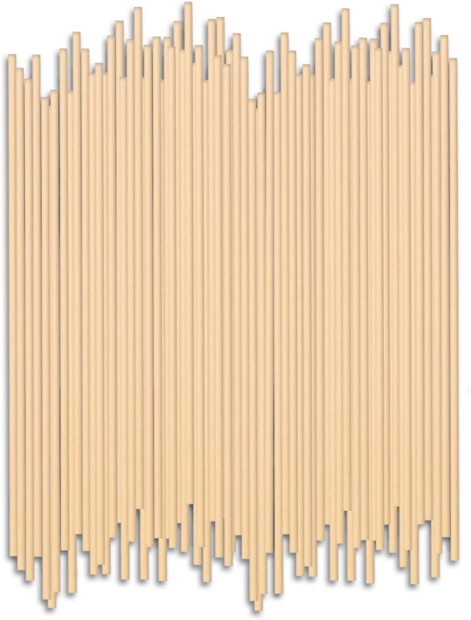 HOSSIAN 100PCS Reed Diffuser Sticks-Natural Rattan Wood Sticks Reed diffusers-Reed Sticks-Replacement for Aroma Fragrance reeds for Essential Oil Diffusers Refills