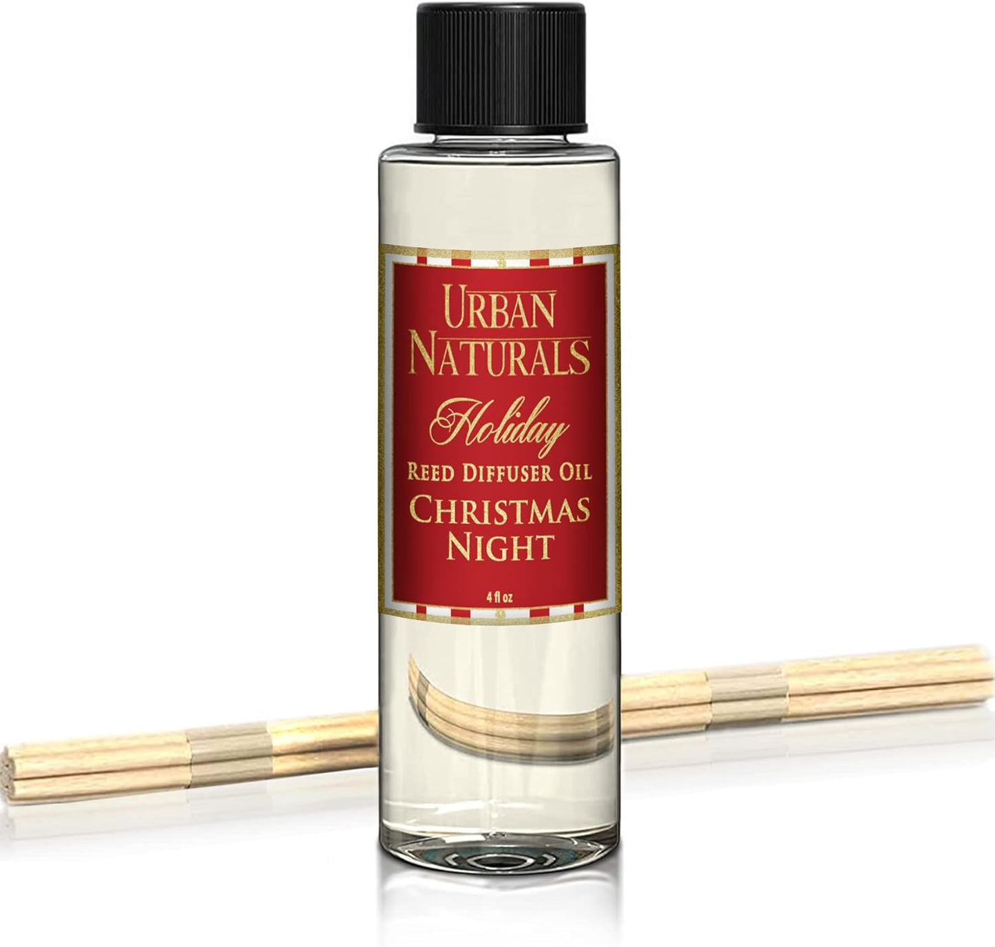 Urban Naturals Eucalyptus & Sage Oil Reed Diffuser Refill | Eucalyptus, Sage, Mint, Lime and Cedarwood| Includes a Free Set of Reed Sticks! 4 oz