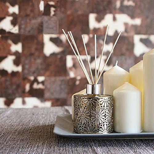 HOSSIAN 100PCS Reed Diffuser Sticks-Natural Rattan Wood Sticks Reed diffusers-Reed Sticks-Replacement for Aroma Fragrance reeds for Essential Oil Diffusers Refills
