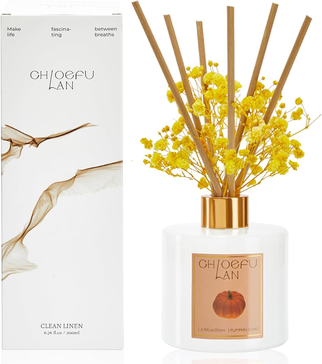 Chloefu LAN Hotel Scented Oil Diffuser Refill 7.05 oz Natural Essential Scented Oil - Best for Aromatherapy, SPA and Home, 0% Alcohol, Unique Blend to Promote Sleep & Relieve Stress