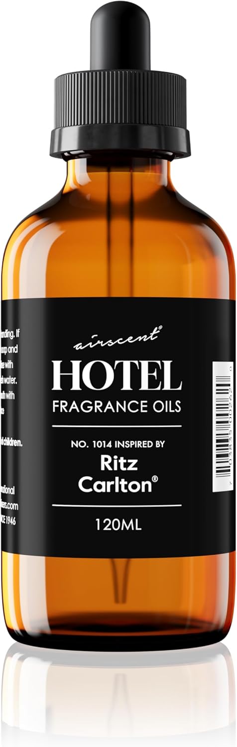 Hotel Diffuser Oil Inspired by The Ritz Carlton Hotel Scent - No. 1014 - AirScent Essential Oil Blend - Fragrance Oil Dropper Bottle for Aromatherapy Diffusers