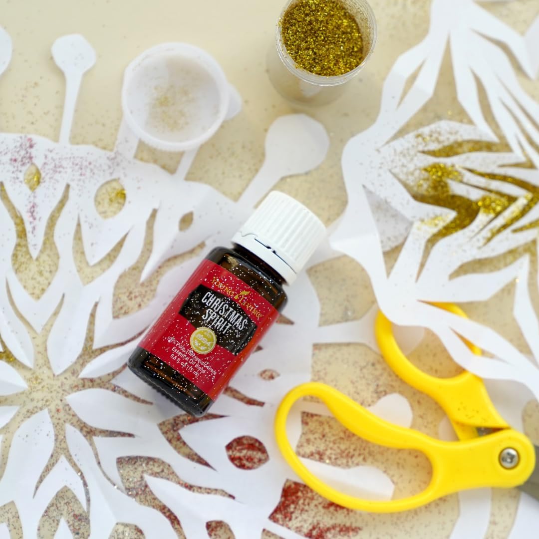 Young Living Christmas Spirit Essential Oil | Use with Essential Oil Diffuser | Add to Spray Bottle to Spritz on Christmas Tree, Clothes, or The Home | Perfect Home Essentials for The Holidays