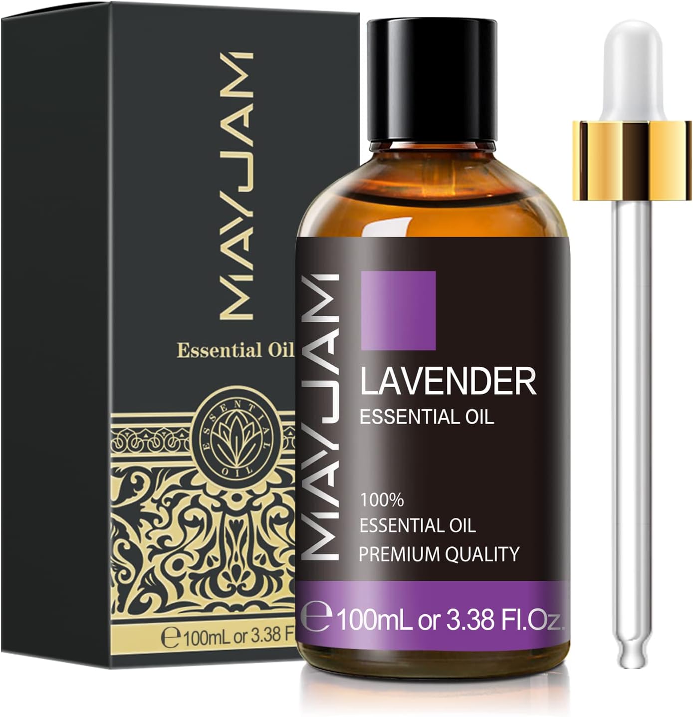 MAYJAM Essential Oil for Diffusers, Essential Oil with Premium Glass Dropper