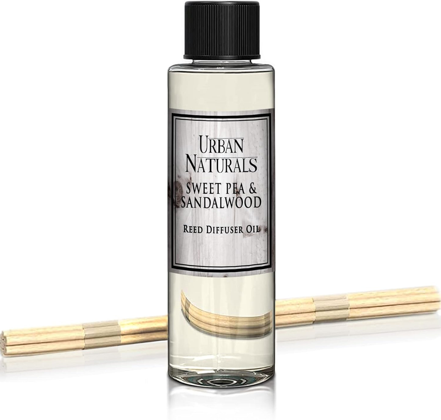 Urban Naturals Eucalyptus & Sage Oil Reed Diffuser Refill | Eucalyptus, Sage, Mint, Lime and Cedarwood| Includes a Free Set of Reed Sticks! 4 oz
