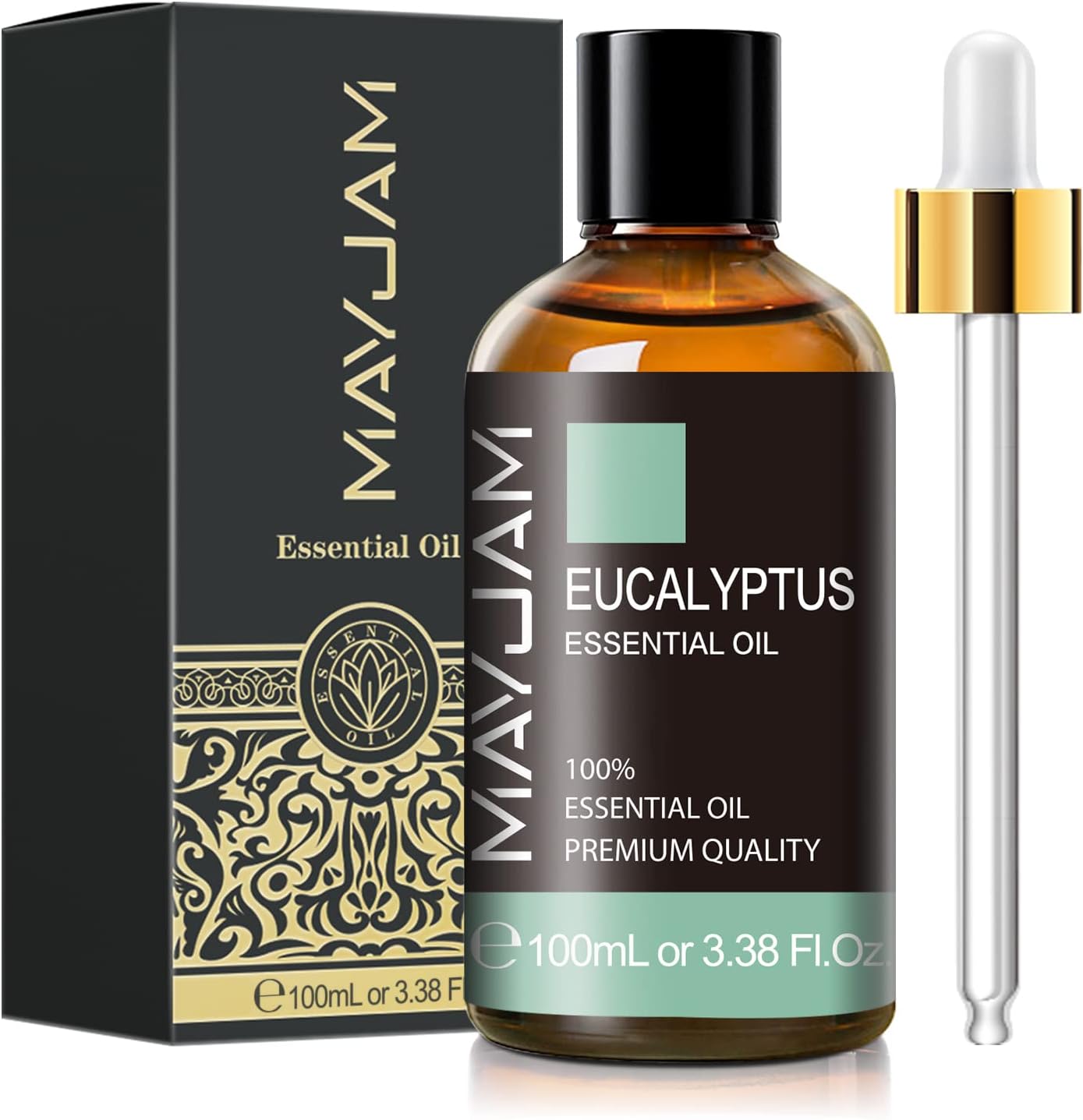 MAYJAM Essential Oil for Diffusers, Essential Oil with Premium Glass Dropper