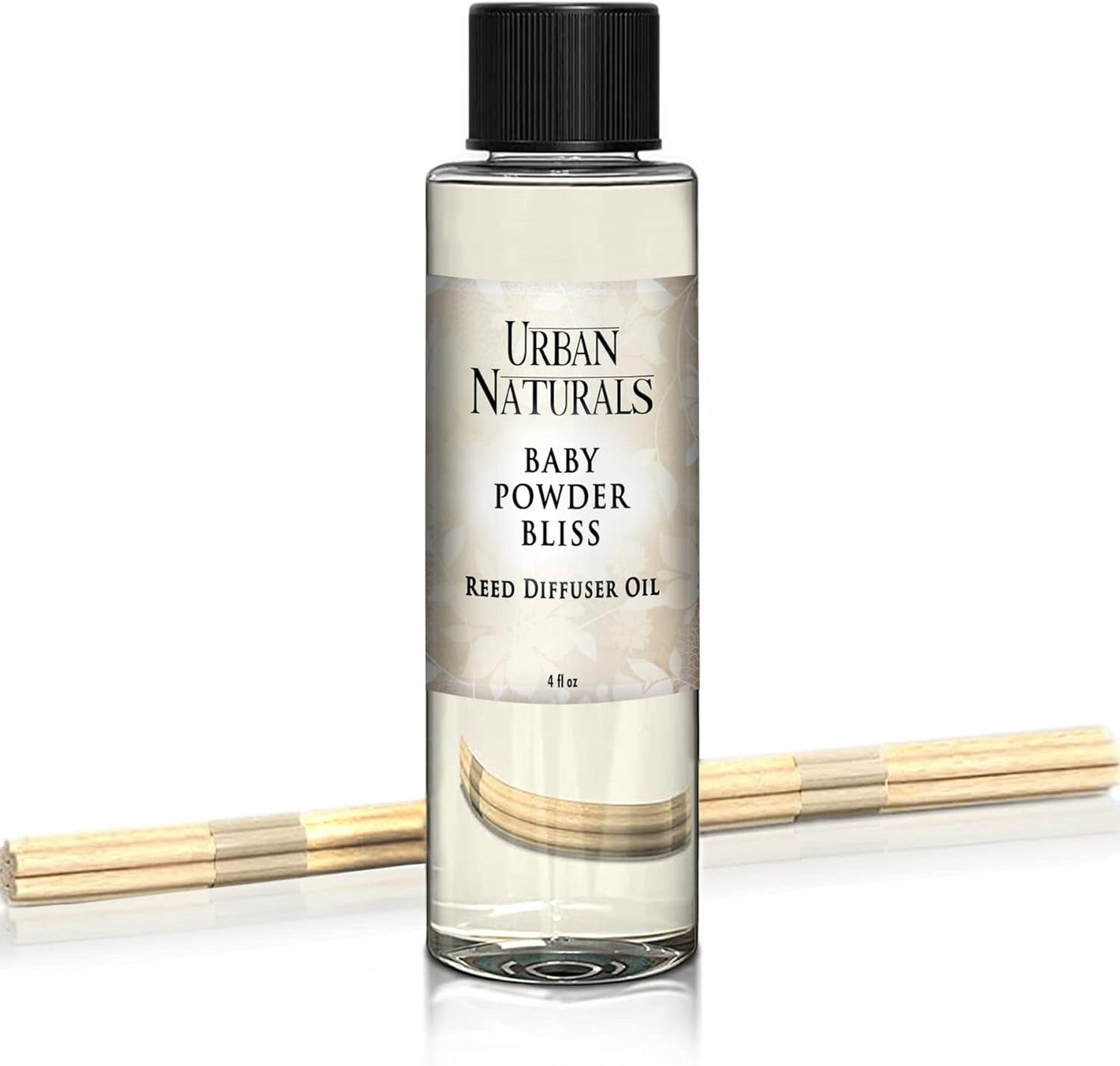 Urban Naturals Eucalyptus & Sage Oil Reed Diffuser Refill | Eucalyptus, Sage, Mint, Lime and Cedarwood| Includes a Free Set of Reed Sticks! 4 oz