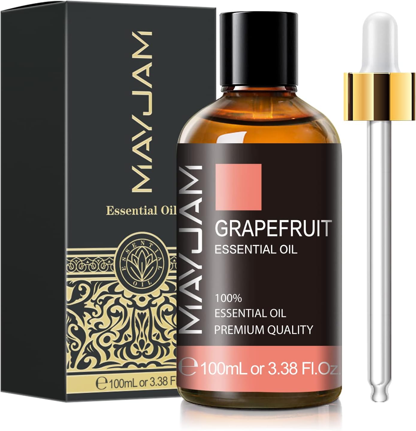 MAYJAM Essential Oil for Diffusers, Essential Oil with Premium Glass Dropper