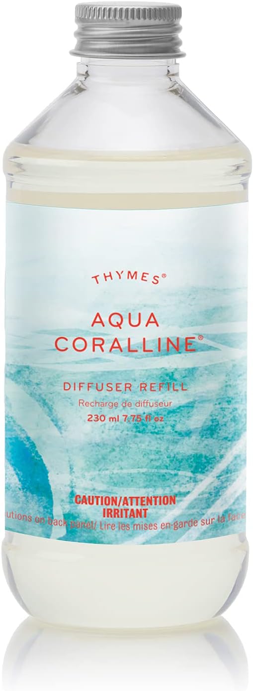 Thymes Frasier Fir Reed Diffuser Oil Refill – Home Fragrance Oil for Diffuser – Holiday Reed Diffuser Refill – Just-Cut Forest Oil Scents for Diffuser – Aromatherapy Diffuser Oils Scents (7.75 fl oz)