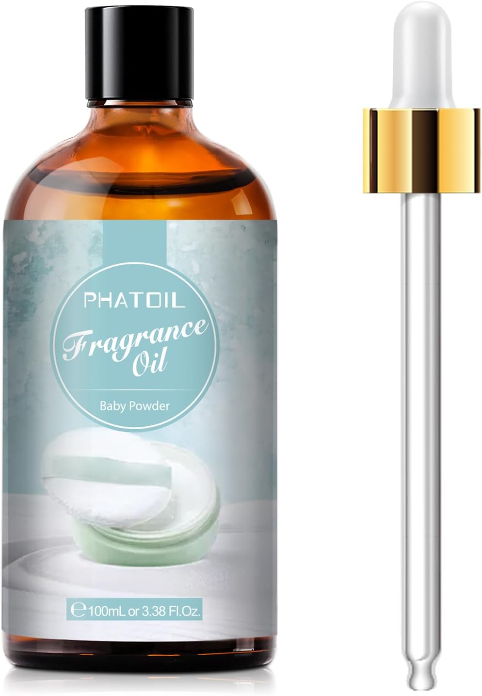PHATOIL 3.38 FL.OZ Coconut & Vanilla Fragrance Oils for Aromatherapy, Essential Oils for Diffusers for Home, Perfect for Diffuser, Yoga, DIY Candle and Soap Making - 100ml