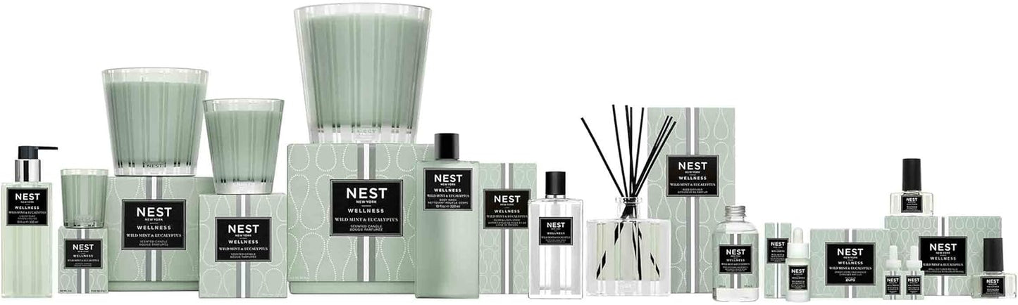 NEST New York Wild Mint & Eucalyptus Reed Diffuser Liquid Refill