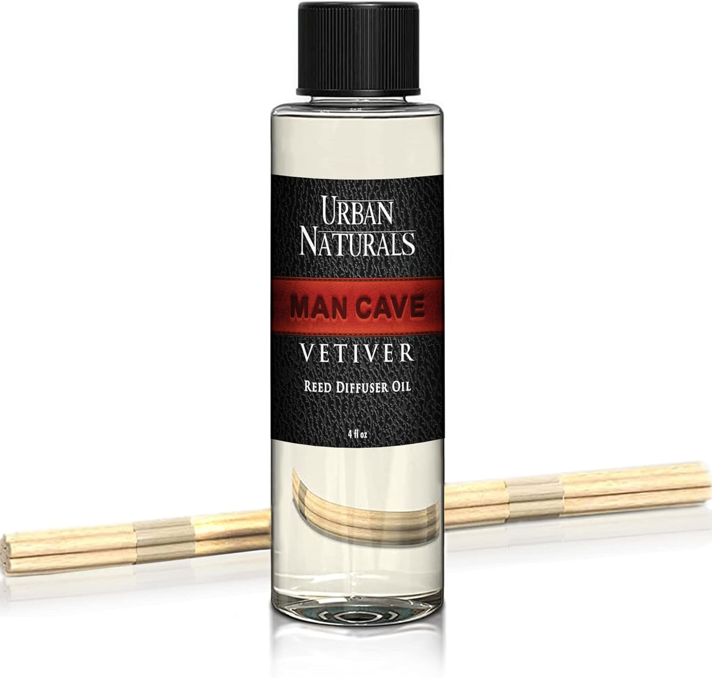 Urban Naturals Eucalyptus & Sage Oil Reed Diffuser Refill | Eucalyptus, Sage, Mint, Lime and Cedarwood| Includes a Free Set of Reed Sticks! 4 oz