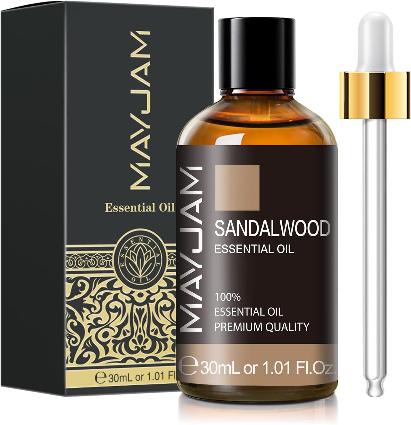 MAYJAM Essential Oil for Diffusers, Essential Oil with Premium Glass Dropper