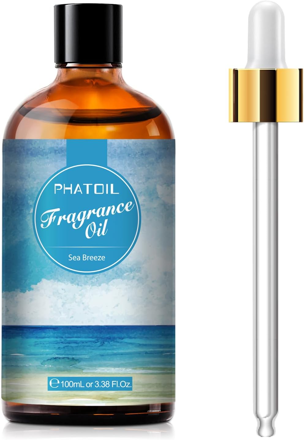 PHATOIL 3.38 FL.OZ Coconut & Vanilla Fragrance Oils for Aromatherapy, Essential Oils for Diffusers for Home, Perfect for Diffuser, Yoga, DIY Candle and Soap Making - 100ml