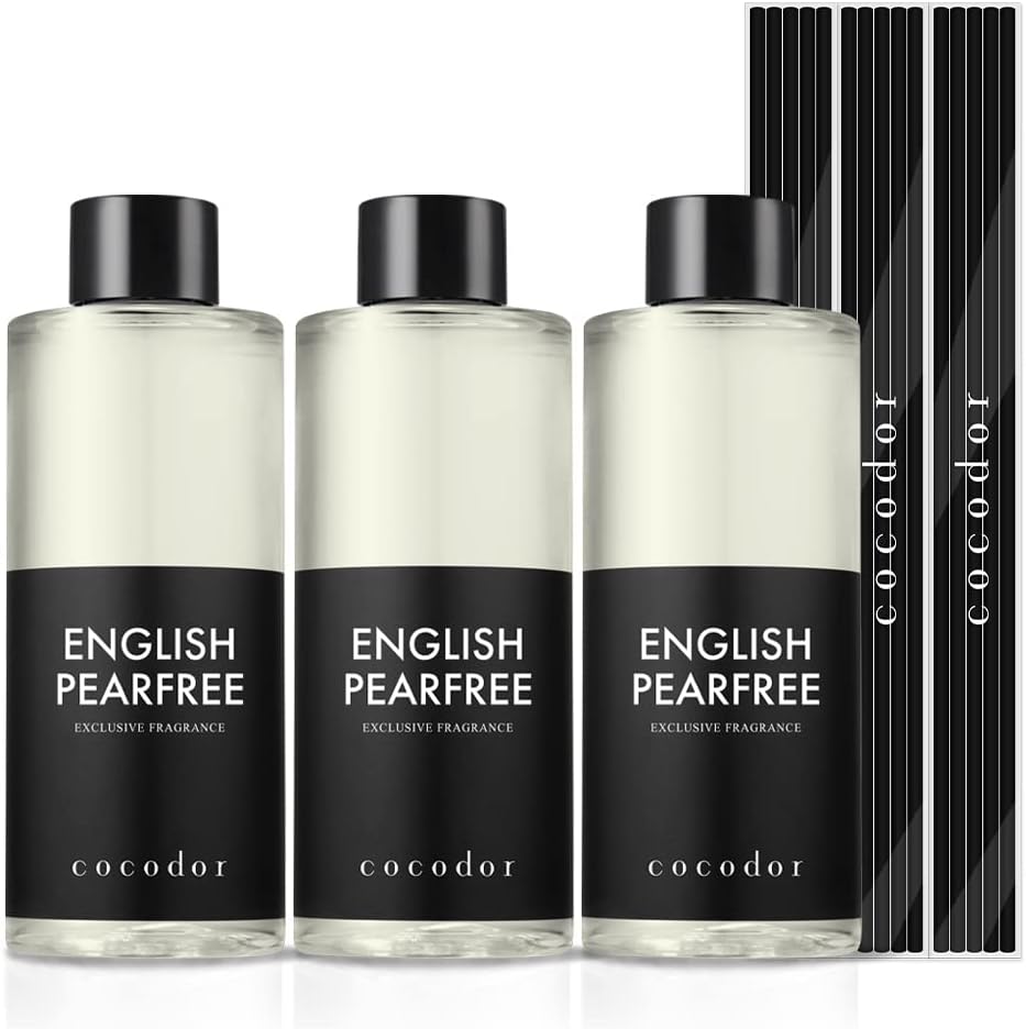 COCODOR Reed Diffuser Oil Refill/White Jasmine/6.7oz(200ml)/1 Pack/Aroma therapy, Home Fragrance, Scented Oils, Oils for Reed Diffuser, Office Décor, Decoration