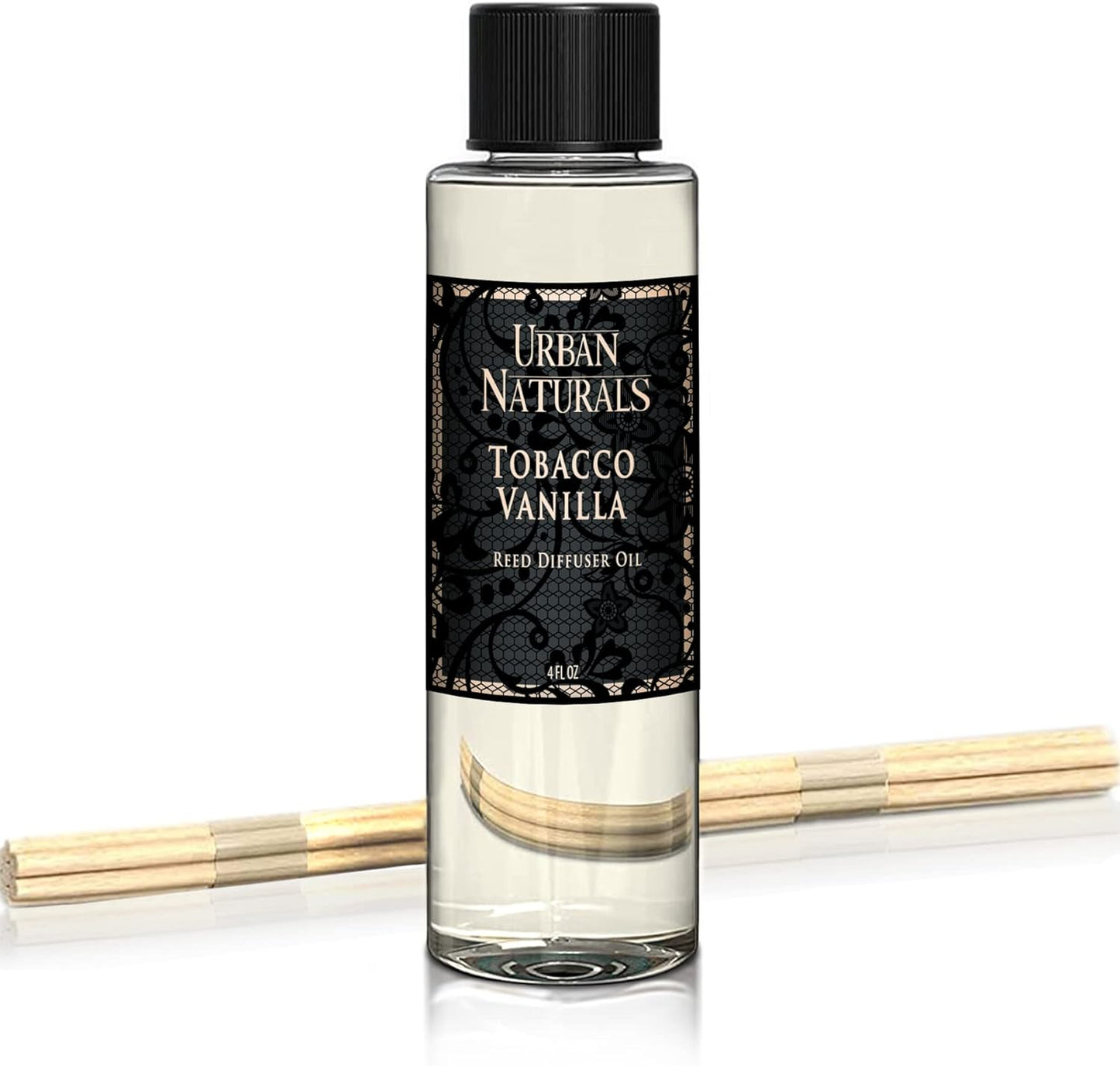 Urban Naturals Eucalyptus & Sage Oil Reed Diffuser Refill | Eucalyptus, Sage, Mint, Lime and Cedarwood| Includes a Free Set of Reed Sticks! 4 oz