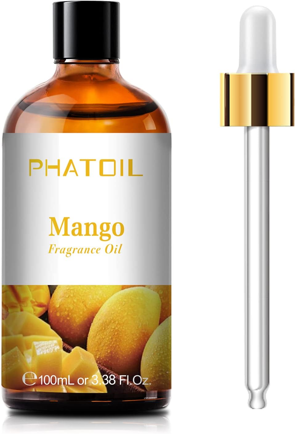 PHATOIL 3.38 FL.OZ Coconut & Vanilla Fragrance Oils for Aromatherapy, Essential Oils for Diffusers for Home, Perfect for Diffuser, Yoga, DIY Candle and Soap Making - 100ml