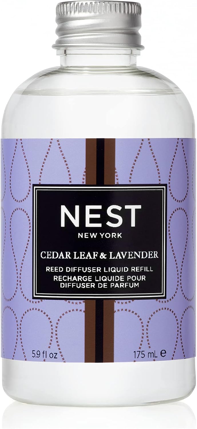 NEST Fragrances Moroccan Amber Reed Diffuser Liquid Refill 5.9 Fl Oz (Pack of 1)