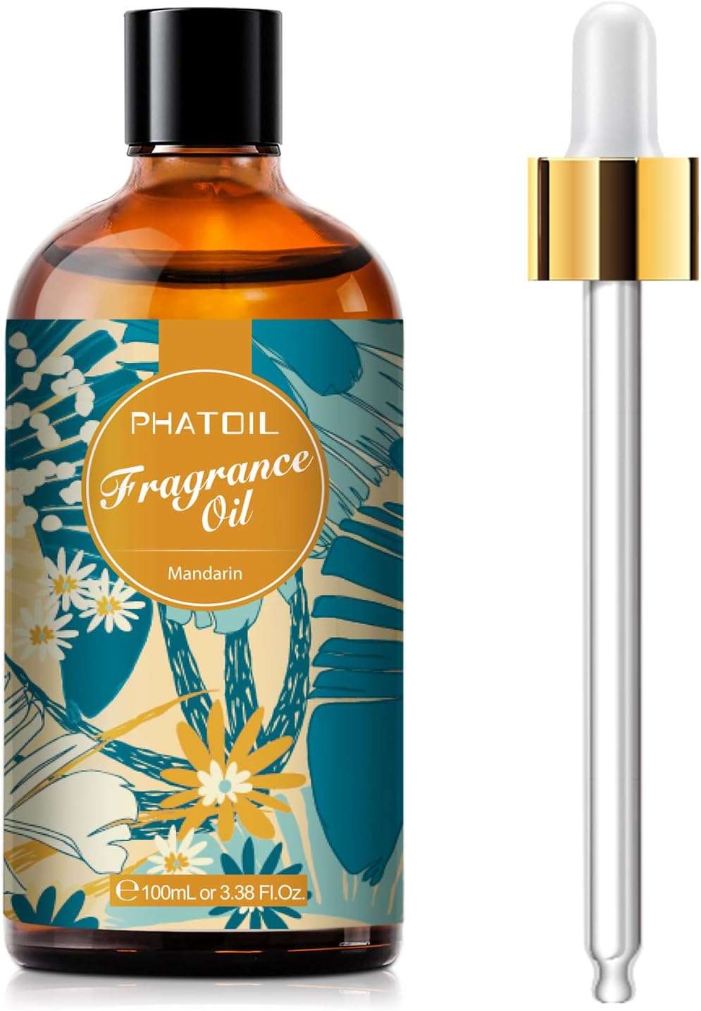 PHATOIL 3.38 FL.OZ Coconut & Vanilla Fragrance Oils for Aromatherapy, Essential Oils for Diffusers for Home, Perfect for Diffuser, Yoga, DIY Candle and Soap Making - 100ml