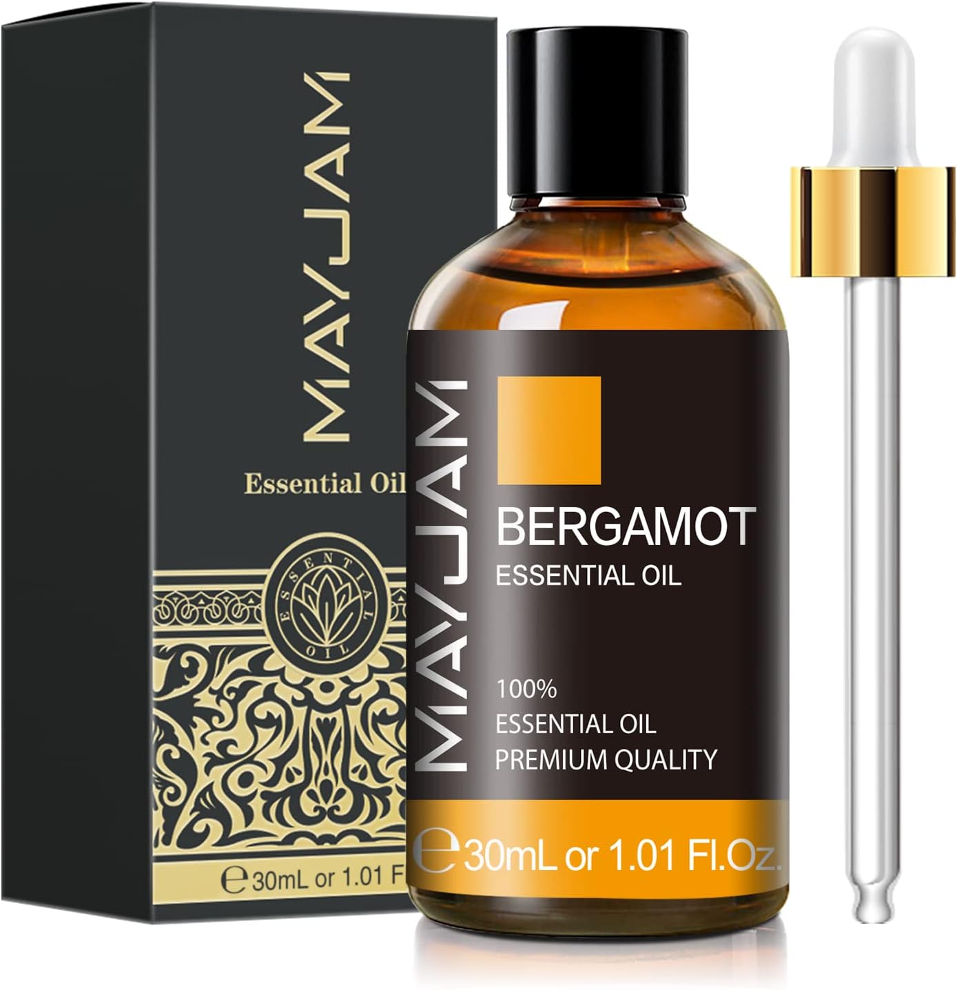 MAYJAM Essential Oil for Diffusers, Essential Oil with Premium Glass Dropper