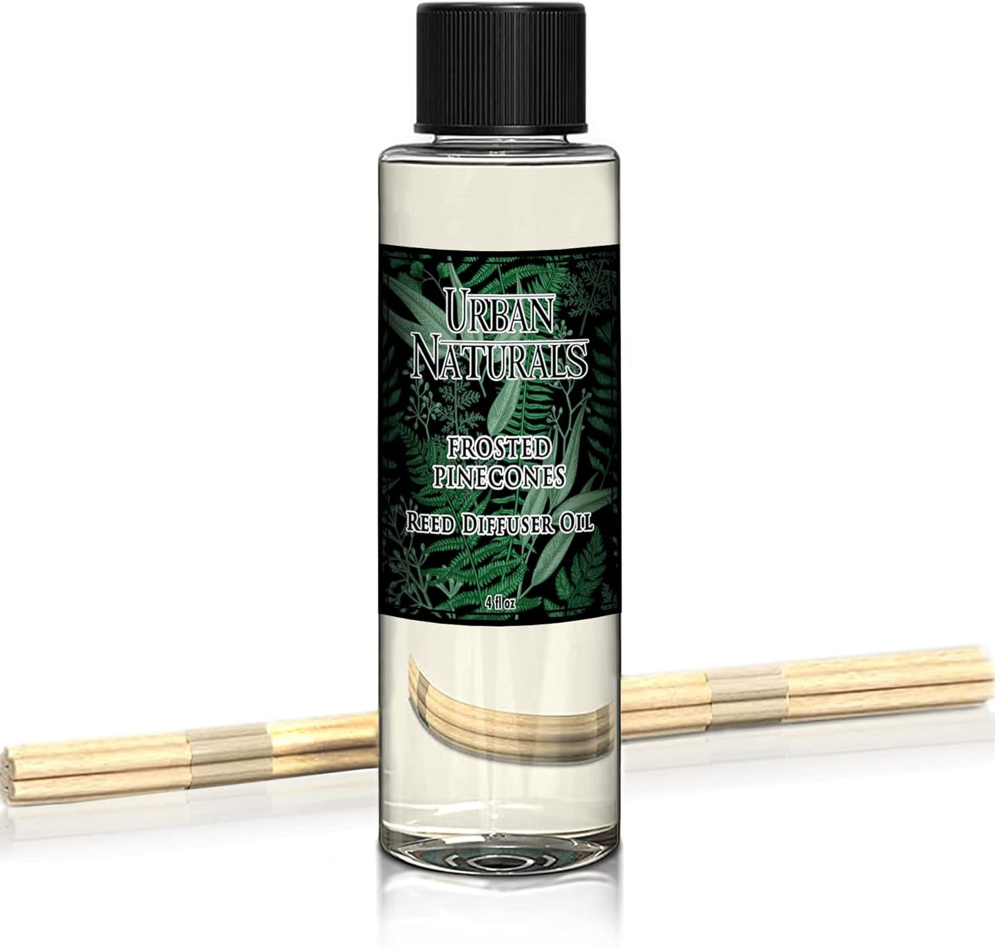 Urban Naturals Eucalyptus & Sage Oil Reed Diffuser Refill | Eucalyptus, Sage, Mint, Lime and Cedarwood| Includes a Free Set of Reed Sticks! 4 oz