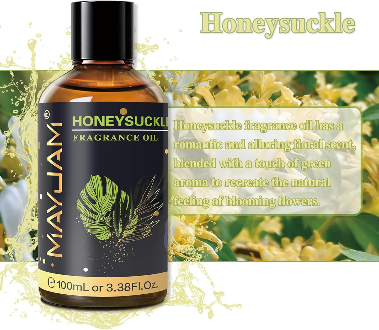 MAYJAM Essential Oil for Diffusers, Essential Oil with Premium Glass Dropper