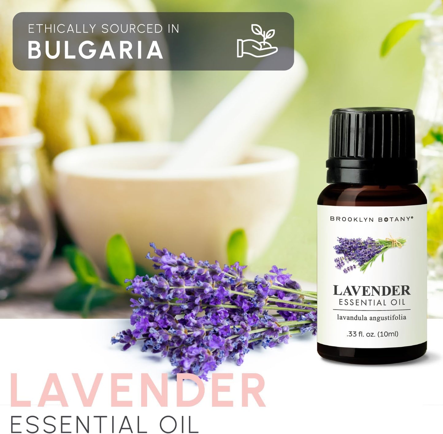 Brooklyn Botany Peppermint Essential Oil - 100% Pure and Natural - Premium Grade with Dropper - for Aromatherapy and Diffuser